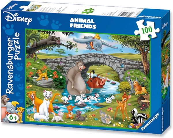 RAV109470 - 100 Pieces Puzzle The Big Family DISNEY - 1