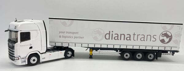 ELI118185 - SCANIA 500 S 4x2 with tarpaulin trailer 3 Axles - Transport DIANA - 1