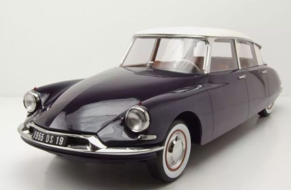 NOREV121579 - CITROEN DS 19 1955 Aubergine and Champagne - 1