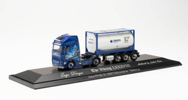 HER122238 - VOLVO FH GL 4x2 semi-trailer tanker XL 2020 3 axles INGO DINGES - 1