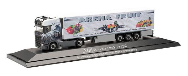 HER122269 - SCANIA CS 20 HD 4x2 with ALNISI 3-axle refrigerated trailer - 1