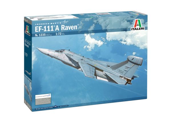 ITA1235 - EF-111 A Raven fighter plane to assemble and paint - 1