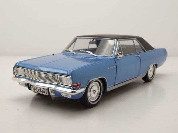 WBXWB124137 - OPEL Diplomat A V8 coupé 1965 Blue - 1