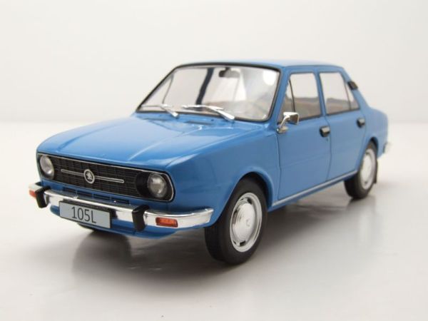 WBXWB124140 - SKODA 105L 1976 Blue - 1