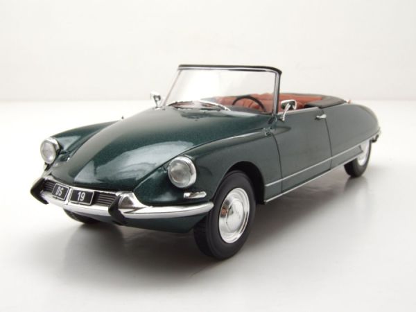 WBXWB124180 - CITROEN DS 19 Cabriolet 1963 dark green metallic - 1