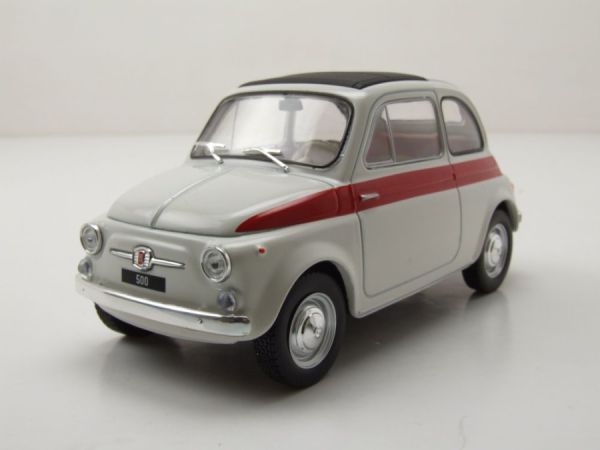 WBXWB124182 - FIAT 500 1960 White and red - 1