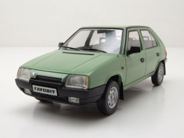 WBXWB124197 - 1987 SKODA Favorit Light Green - 1