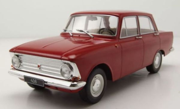 WBXWB124225 - MOSKVITCH 408 1966 Dark Red - 1