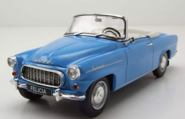 WBXWB124228 - SKODA Felicia Cabriolet 1959 Blue - 1