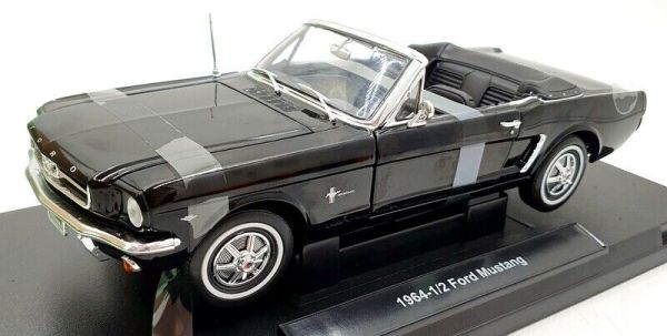 WEL12519CABNOIR - FORD Mustang cabriolet 1964 Black - 1