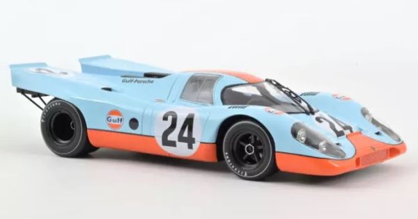 NOREV127508 - PORSCHE 917K 1000km Spa 1970 #24 Siffert/ Redman blue - 1