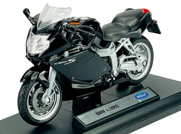 WEL12829NOIR - BMW K1200S black - 1