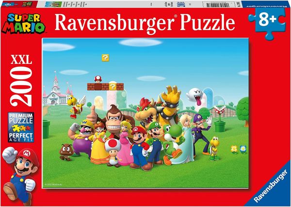 RAV129935 - 200 Pieces Puzzle Super Mario's adventures - 1