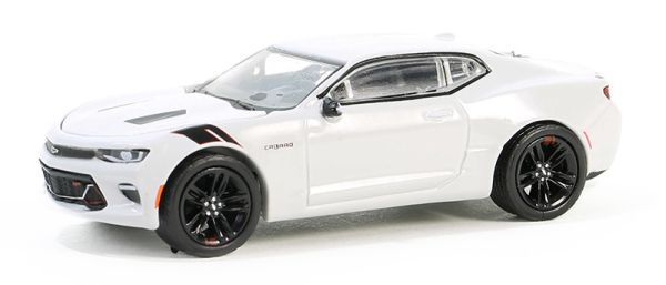 GREEN13350-E - CHEVROLET Camaro SS 2018 Weiß aus der GL MUSCLE-Serie in Blisterverpackung - 1