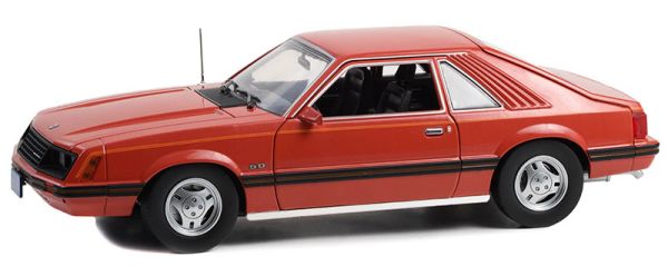 GREEN13601 - FORD Mustang Ghia medium red 1979 from the TV serie Charlie's Angels 1976-1981 - 1