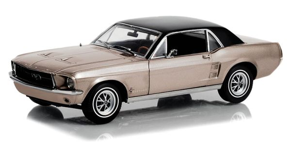 GREEN13641 - FORD Mustang coupe 1967 She Country Special Silver - 1