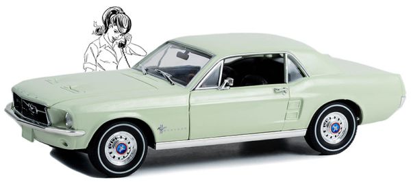 GREEN13663 - FORD Mustang coupe 1967 