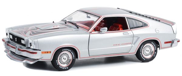 GREEN13670 - 1978 FORD Mustang II King Cobra Silver - 1