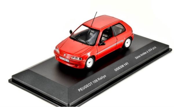 ODE141 - PEUGEOT 106 rallye 1 red - 1