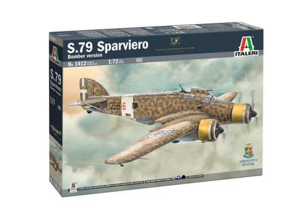 ITA1412 - Bombardier S.79 Sparviero to assemble and paint - 1