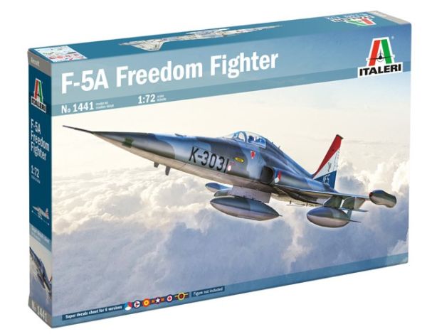 ITA1441 - F-5A Freedom fighter plane to assemble and paint - 1