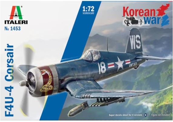 ITA1453 - F-4U/4B Korean War Aircraft to build and paint - 1