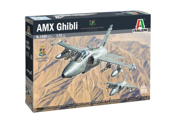 ITA1460 - Aircraft AMX Ghibli to assemble and paint - 1