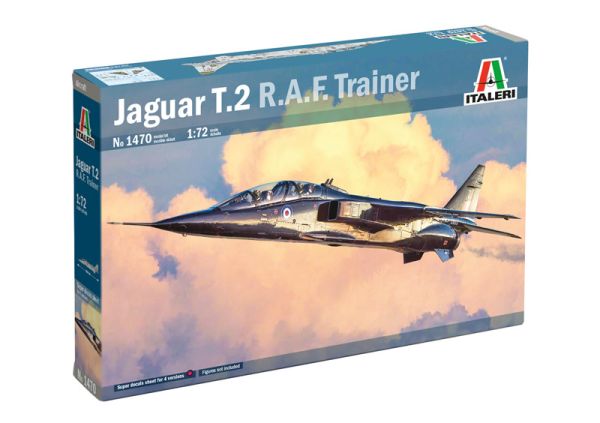 ITA1470 - Fighter Aircraft Jaguar T.2 R.A.F. Trainer to assemble and paint - 1