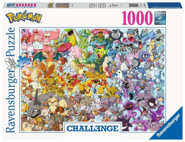 RAV151660 - 1000 pieces POKEMON Challenge puzzle - 1