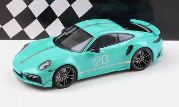 MNC155069175 - PORSCHE 911 Turbo S coupe Sport Design 2021 Green - 1