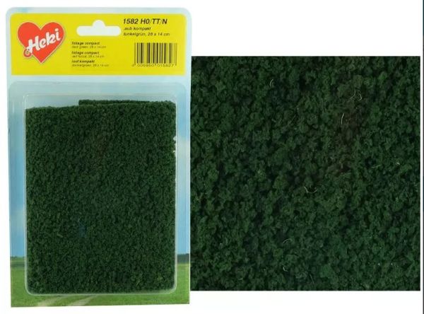 HEK1582 - Flocking for dark green foliage 28x14 cm - 1