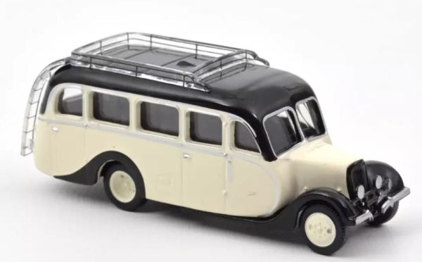 NOREV159924 - CITROEN U23 Coach 1947 Black and Beige - 1