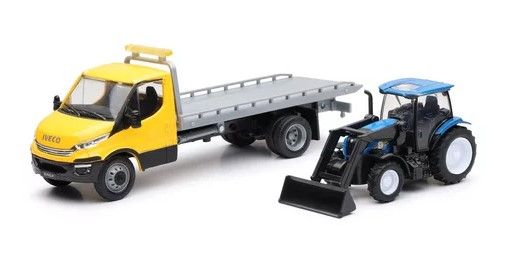 NEW16193C - IVECO vehicle carrier with NEW HOLLAND T6.175 - 1