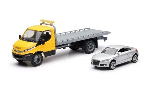 NEW16233C - IVECO truck with AUDI TT grey - 1