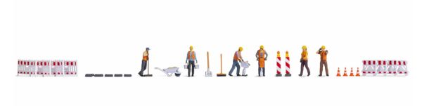 NOC16262 - Thematic Figurines - Roadwork - Workers and accessories - 1