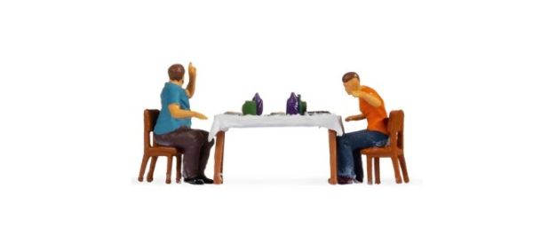 NOC16514 - Small scenes - Lunch - 2 figures with accessories - 1