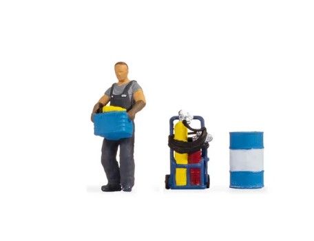 NOC16516 - Small scenes - At work - Figure with accessories - 1