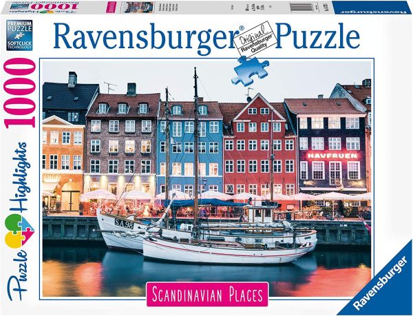 RAV167395 - 1000 Piece Puzzle Copenhagen in Denmark - 1