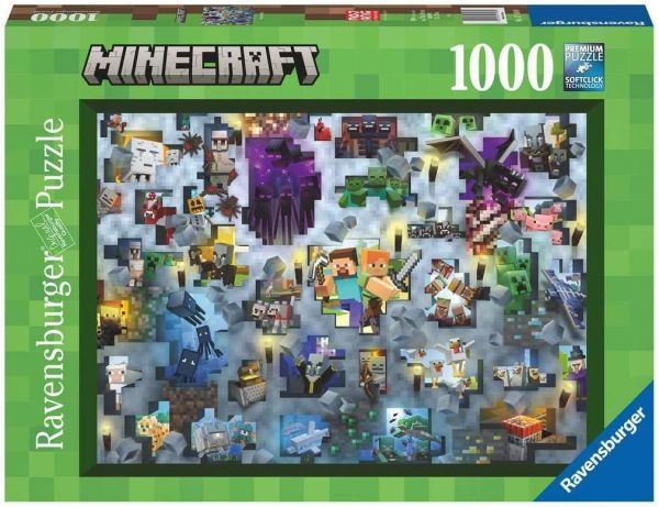 RAV171880 - Puzzle 1000 Pieces Minecraft - 1