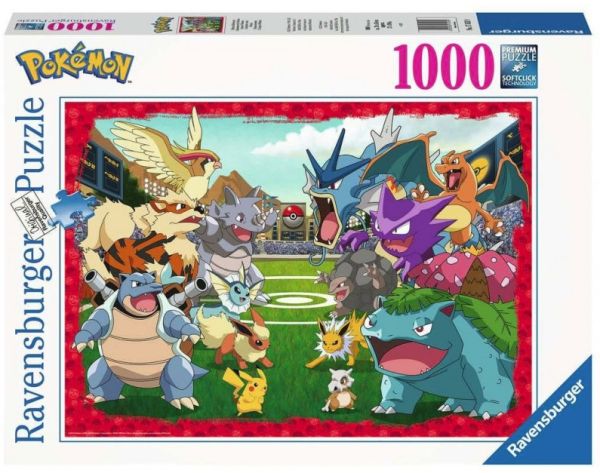 RAV174539 - 1000 pieces puzzle POKEMON confrontation - 1