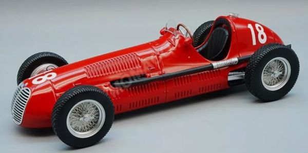 TM18-181A - MASERATI 4 CLT #18 1st GP of England 1948 L.VILLORESI - Limited to 60ex. - 1