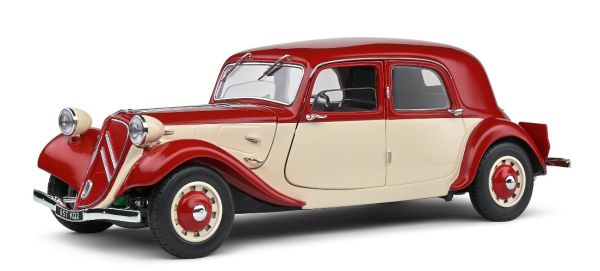 SOL1800907 - CITROEN Traction 1937 Red and beige - 1