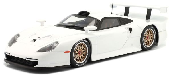 WEK-W18012003 - PORSCHE 911 GT1 Plain Body Version 1997 White - 1