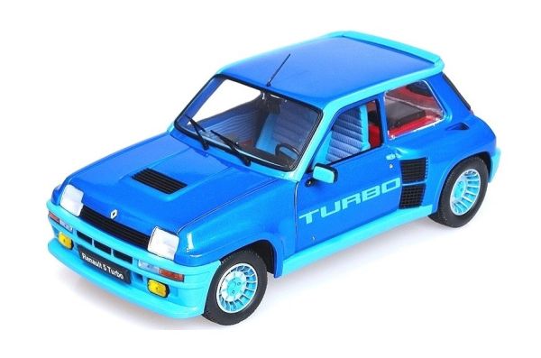 SOL1801308 - RENAULT 5 Turbo 1981 blue - 1