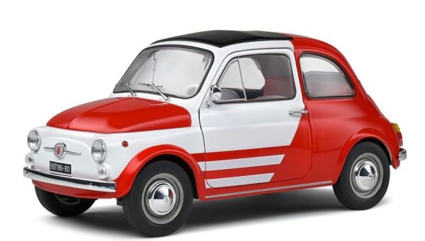 SOL1801408 - FIAT 500 Turbina Tribute 1965 Red and white - 1