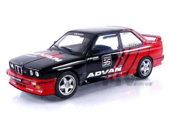 SOL1801521 - BMW E30 M3 DRIFT TEAM 1990 black - 1