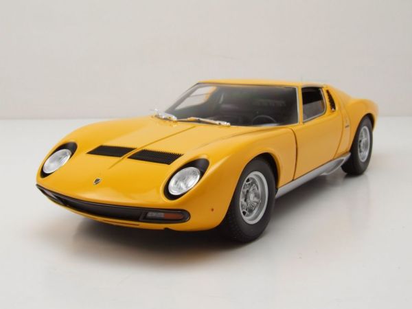 WEL18017JAUNE - 1971 LAMBORGHINI Miura P400 yellow - 1