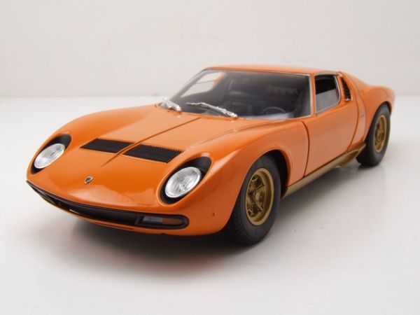 WEL18017ORANGE - 1971 LAMBORGHINI Miura P400 orange - 1