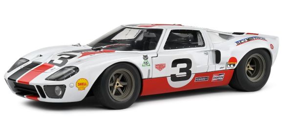 SOL1803010 - FORD GT40 MK.1 2015 White - Eric DEAN Design - 1