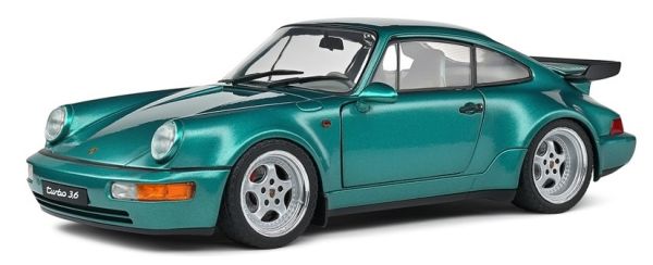 SOL1803407 - PORSCHE 964 Turbo 1991 Green - 1